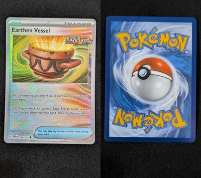 Earthen Vessel (Poke Ball Pattern) 106/131 Holo Prismatic Evolutions Pokemon NM