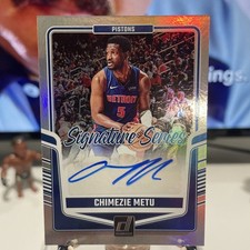 2024-25 Panini Donruss - Chimezie Metu Auto Signature Series #SS-CMP