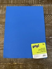 Pop! Foam Sheet 9x12” Blue