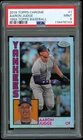 2019 Topps Chrome #1 ~ 1984 TOPPS BASEBALL REFRACTOR ~ Aaron Judge ~ PSA 9 MINT