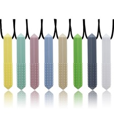 8 Pcs Diamond Chew Necklaces for Sensory Kids with Autism  ADHD