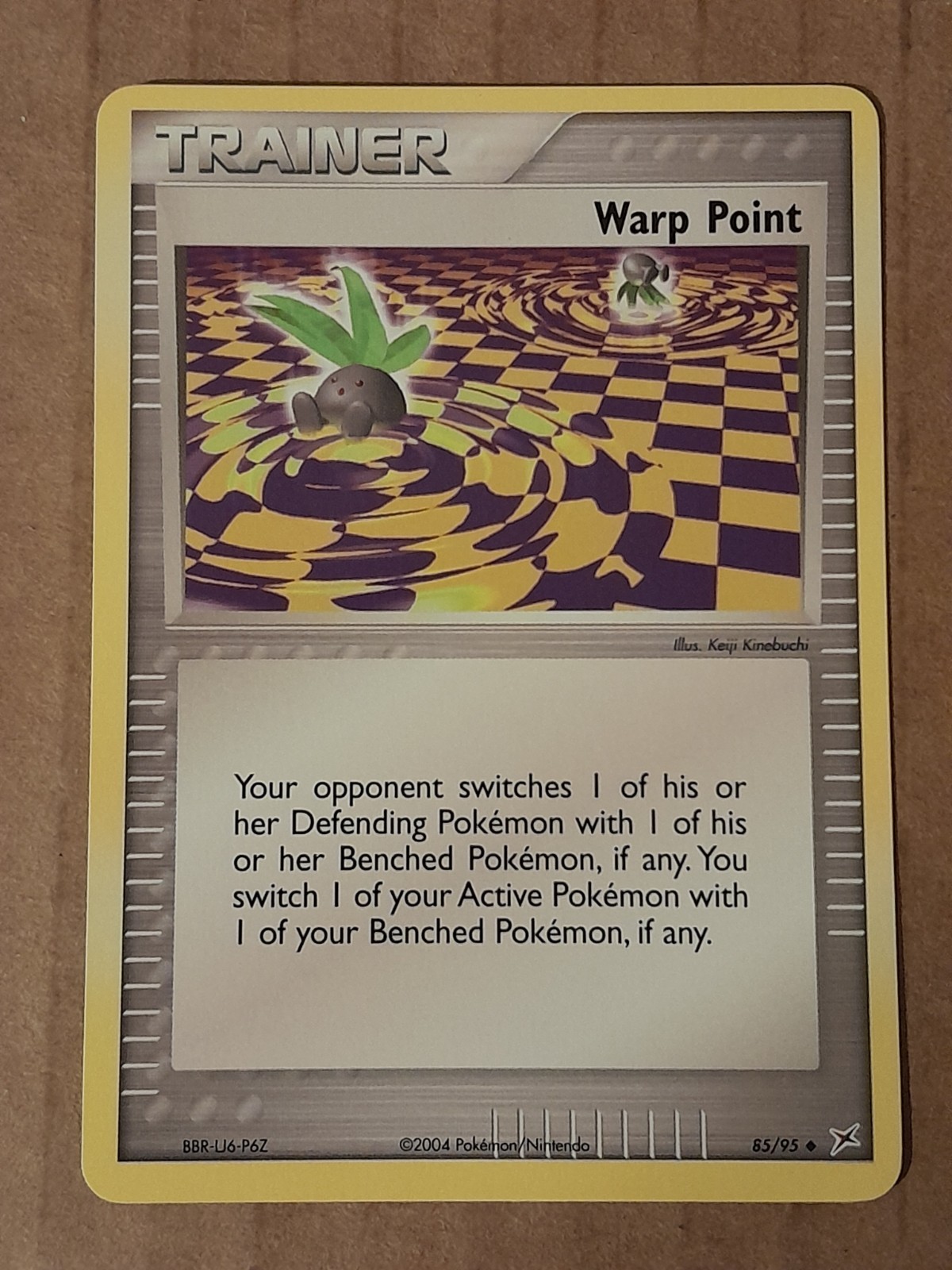 Pokemon Warp Point 85/95 Team Magma Team Aqua NM-MT See Pictures