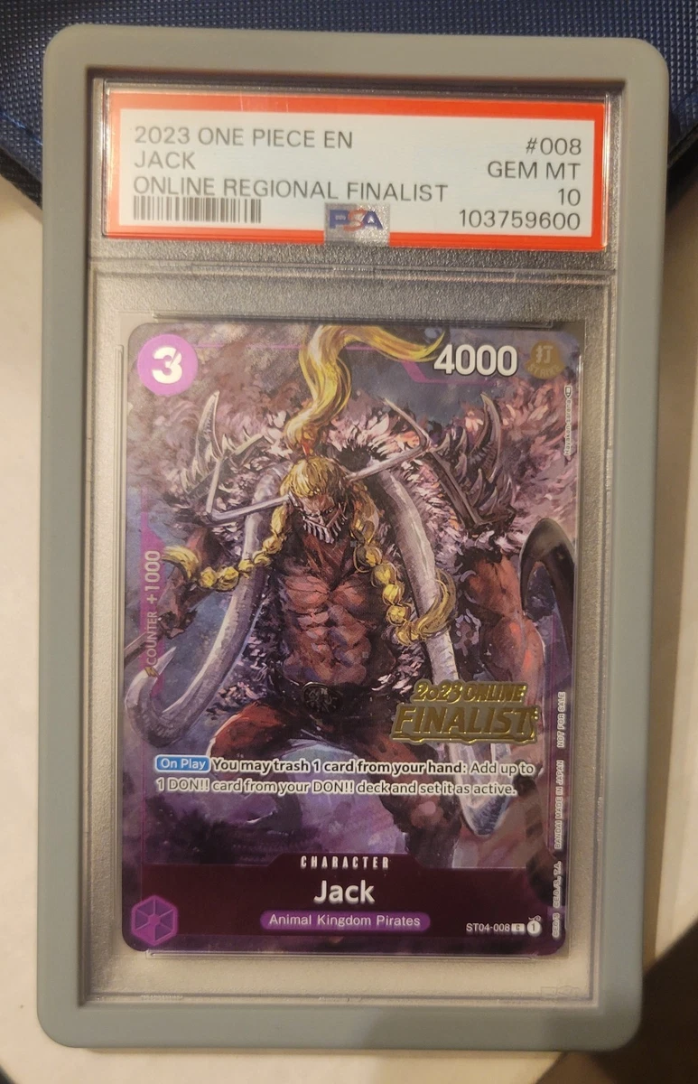 Jack [Finalist] ST04-008 One Piece Promotion Cards for sale | eBay