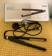 Babyliss Straight Pro 230 Hair Straighteners Ceramic Coated Plates