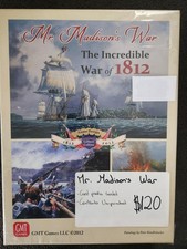 Mr. Madison's War The Incredible War of 1812-Excellent Condition-Very Nice!