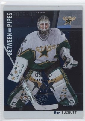 2002-03 ITG Be A Player Between the Pipes Fall Expo 9/10 Ron Tugnutt #59 0f2