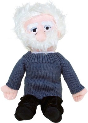 Albert Einstein Dolll - 12'' Soft Stuffed Plush Little Thinker