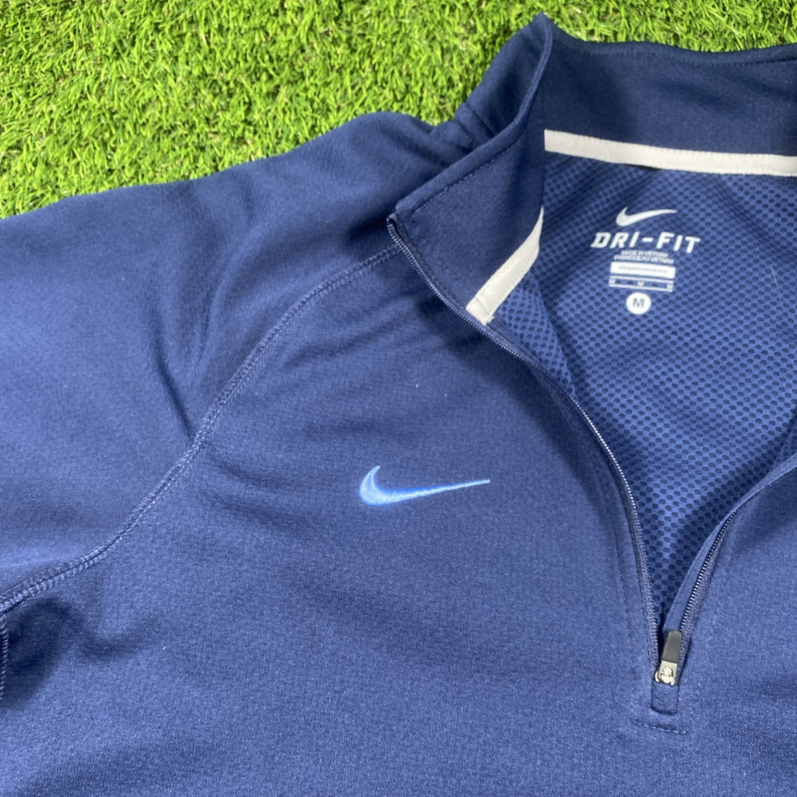 SACAI X NIKE North Carolina TarHeels Nike Dri Fit giacca riscaldante uomo grande 1 4 zip