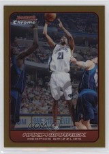 2006 Bowman Draft Picks & Stars Chrome Gold Refractor 21/50 Hakim Warrick 00am