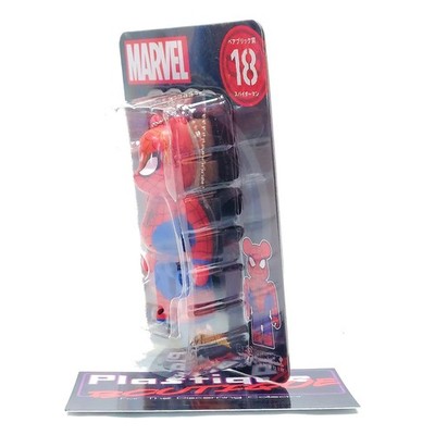 Bearbrick Avengers Spiderman #18 100% MOC HAPPY KUJI MARVEL