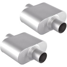 High-quality 2.5 Inch Exhaust Muffler Deep Sound 2 Pack Engineered To Last