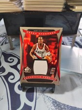 2004-05 UD SP Game-Used Edition DEREK ANDERSON #AF-DA Authentic Fabrics JERSEY