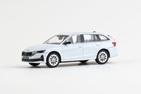 Skoda Octavia Iv Fl Combi (2024) White Moon Metallic - Abrex 1:43