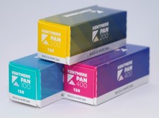 Kentmere (By Ilford) Black & White B&W Film 120 Roll Trial Pack 100/200/400asa