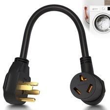 1.8FT 3 Prong to 4 Prong Dryer Adapter, 4 Prong to 3 Prong Dryer Adapter, Dryer