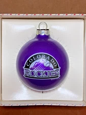 Vintage 1992 Topperscot COLORADO ROCKIES MLB Ornament Sports Collectors Series