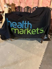 Health Markets table cover 4’ x 8’