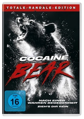 Cocaine Bear (DVD) Keri Russell Alden Ehrenreich Elizabeth Banks