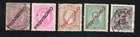 Portugal 1892 stamps Mi#80-84 used CV=100$