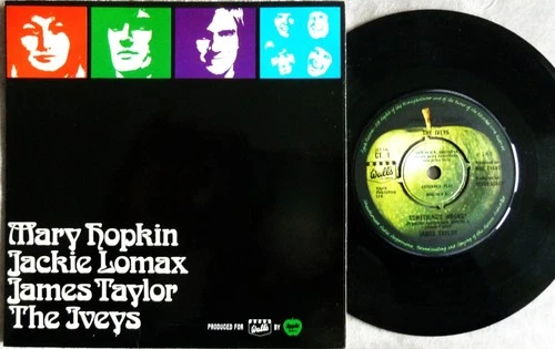 RARE  EX+   BEATLES~1969 APPLE~WALLS UK EP~HOPKIN~LOMAX~TAYLOR~IVEYS~MAIL ORDER