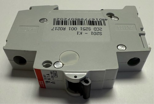 ABB Sicherungsautomat 1-polig / 1A / 2CD S251 001 R0217 / S201-K1A - Picture 2 of 7