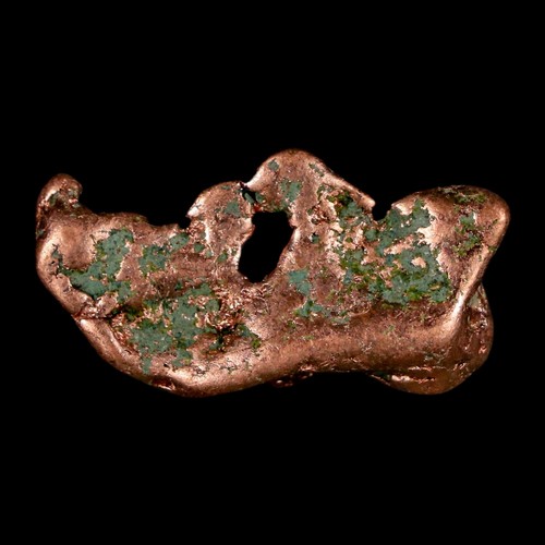 1.3" Solid Native Copper Polished Nugget Mineral Keweenaw Michigan - 第 4/7 張圖片