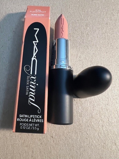 【2本セット】MAC スリークサテンリップスティック 836 FLESHPOT マキシマル スリーク サテン リップスティック ブリック オ ラ
