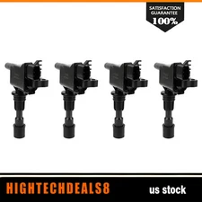 4 Ignition Coil Pack fits 2001 2002 2003 2005 Mazda Miata L4 1.8L BP6D18100A9U