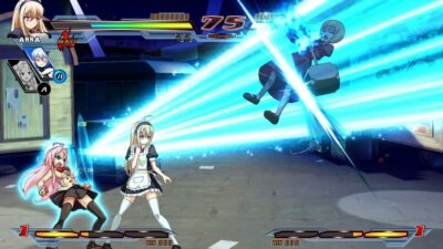 EXAMU annuncia Nitroplus Blasters -HEROINES INFINITE DUEL EXAMU annuncia Nitroplus Blasters -HEROINES INFINITE DUEL