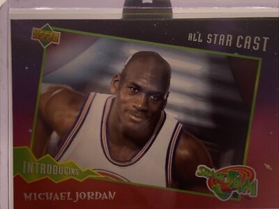 1996 UPPER DECK SPACE JAM INTRODUCING MICHAEL JORDAN CARD #81 | eBay