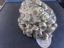 PlayhouseDOLL WIG sz14/15 blonde short hair with curls. NOS Full Cap