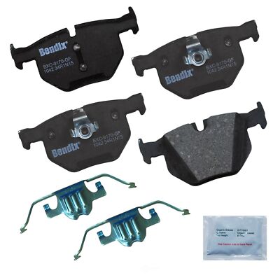 Disc Brake Pad Set-Priority One Ceramic BPR Bendix CFC1042