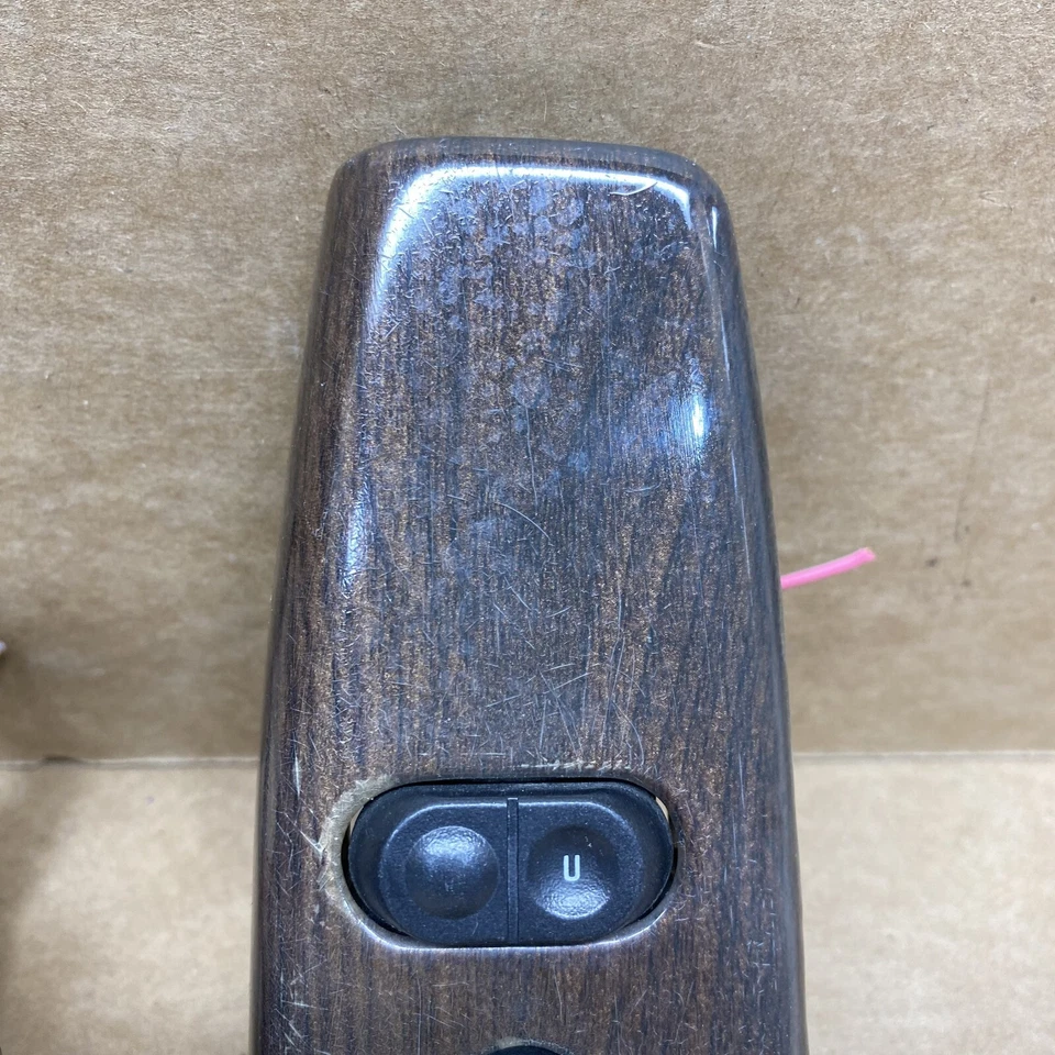 Juego de interruptores de espejo de bloqueo de ventana eléctrica Ford Van Econoline E250 1997-2000 grano de madera Foto 4 de 4