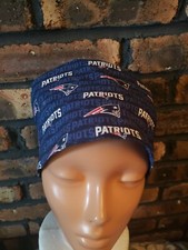 NEW ENGLAND PATRIOTS.  Handmade SURGICAL SCRUB CAPS