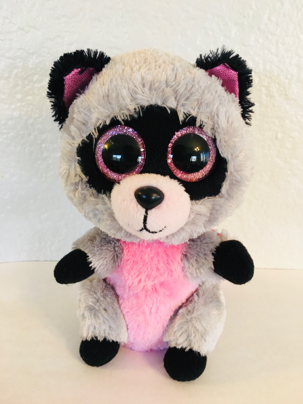 Ty Beanie Boo Rocco The Raccoon 6” Preowned | eBay