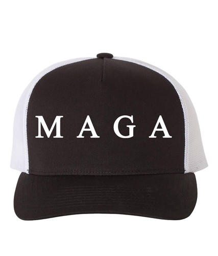 Trump 2024 Make America Great MAGA 45 47 Never Surrender Retro Trucker Hat Cap - Picture 18 of 28