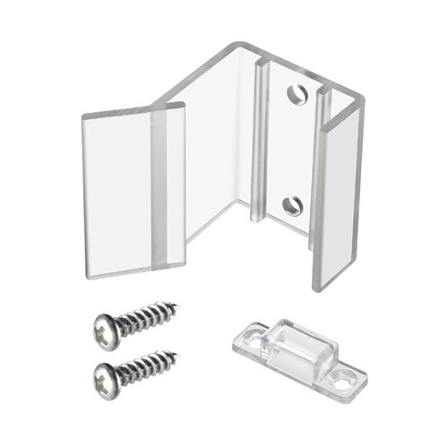 Smooth Sliding Mirrored Door Latches Stable Interior Hardware Simple Installs - Picture 5 of 10