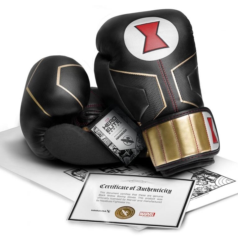 Hayabusa x Marvel Hero Elite Series Black Panther 16oz. Boxing