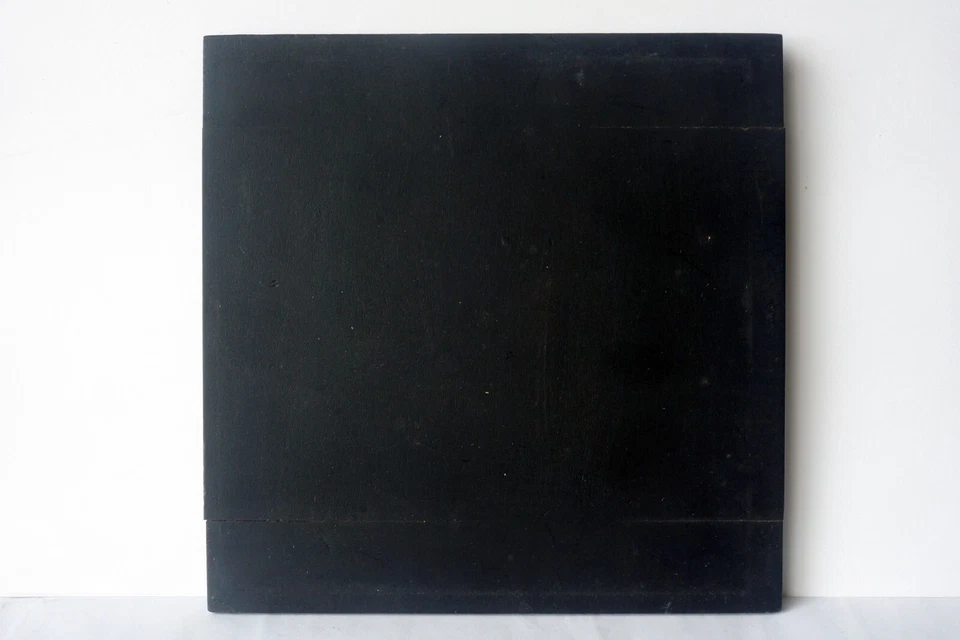 Original Black Burke & James 6 x 6" Wooden Lens Board Undrilled Rare Find - Image 3 of 4