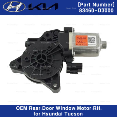 83460D3000 Genuine Rear Power Window Motor Right For Hyundai