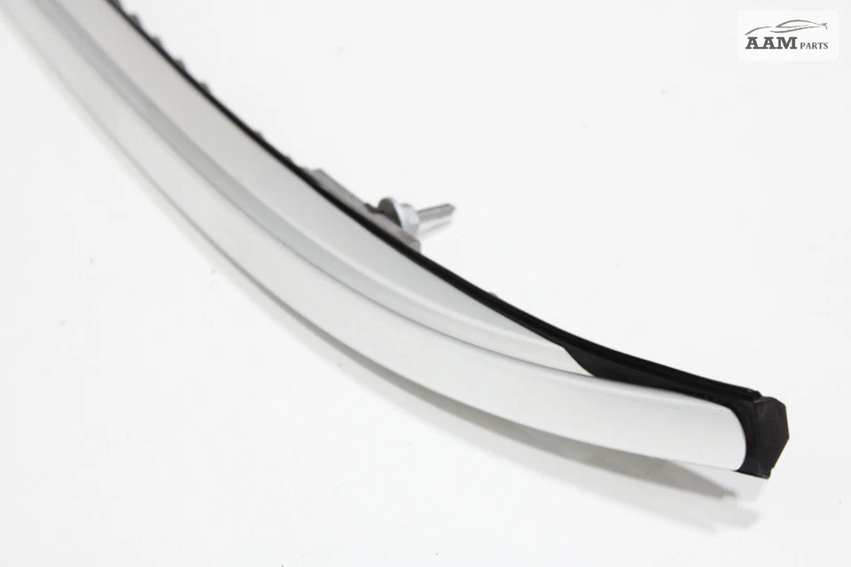 BMW X5 F15 2014-2018 lado del conductor izquierdo portaequipajes moldura plata OEM Foto 4 de 4