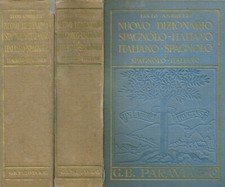 Nuovo dizionario spagnolo-italiano e italiano-spagnolo 2voll. . Lucio Ambruzzi.