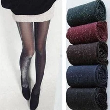 Women Lady Fashion Sexy Glitter Shiny Sparkle Tights Pantyhose Hosiery One Size 