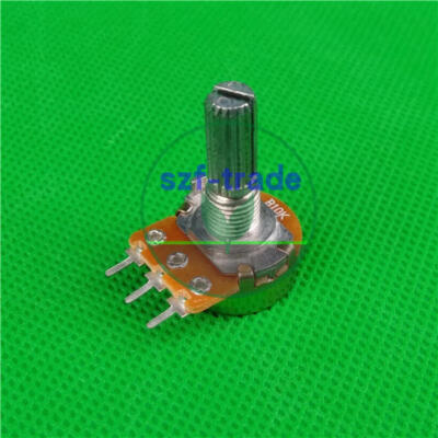 2PCS NEW 10K OHM 20mm Linear Taper Potentiometer Pot B10K RD1480-01A | eBay