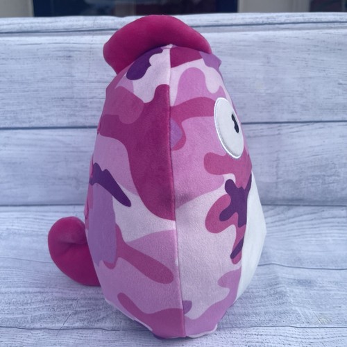 Squishmallow 8" Bronte Chameleon Soft Pink Camo Tie Dye Plush BNWT Valentine's - Picture 3 of 10