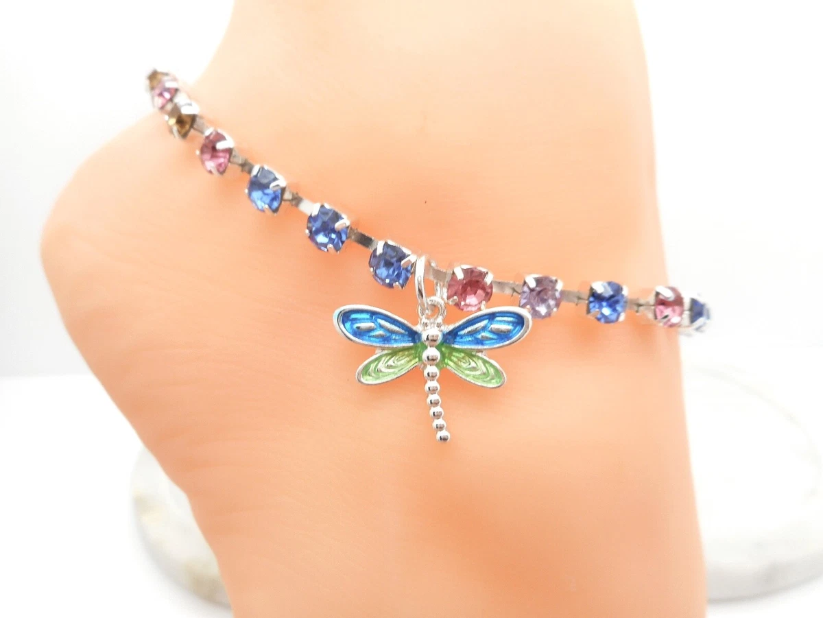 Dragonfly anklet hotsell bracelet