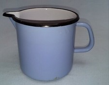 Emaillie Milchtopf,Wassertopf, Kochtopf, &Uuml;bertopf, Blumentopf  C 505
