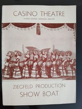 Eva Puck in Show Boat - 1932 - Casino Theatre, New York - Rare pre-death Program