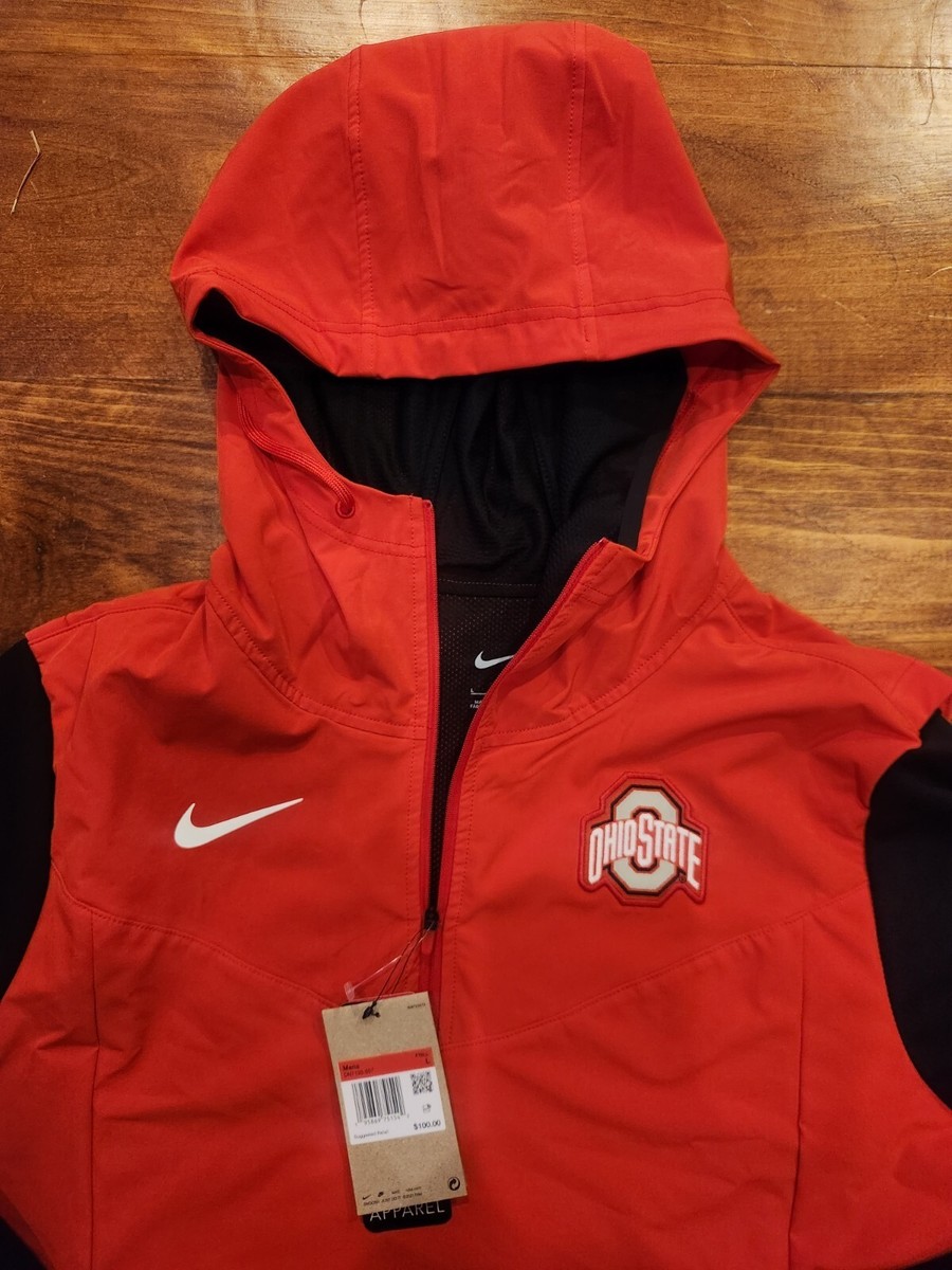 Nike OSU Ohio State Buckeyes On-Field Sideline Player Jacket