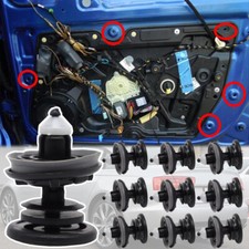 10Pcs For Audi A6 C7/4G 2001 - 2018 Car Door Panel Card Trim Clip Fixing Rivet
